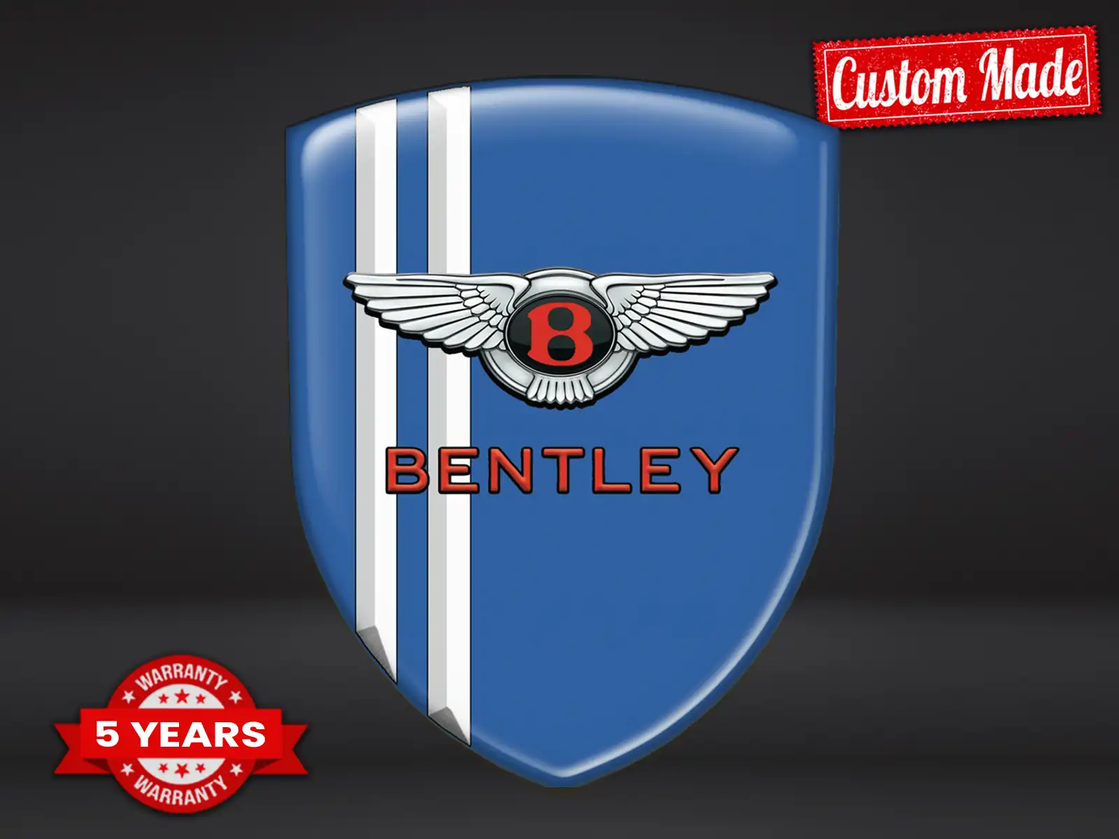 Bentley Custom Car Badges Durable High Quality Professional